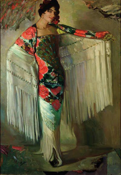 Saturnino Herrán, La Dama del Mantón, 1887.